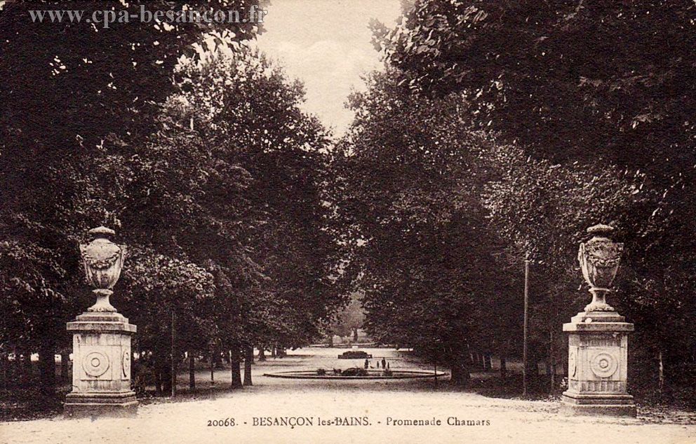 20068. - BESANÇON les-BAINS. - Promenade Chamars